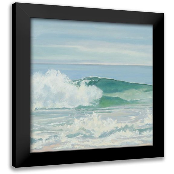 Casey, Anderson 12x12 Black Modern Framed Museum Art Print Titled - Cold Burst