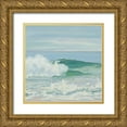 thumbnail image 1 of Casey, Anderson 12x12 Gold Ornate Wood Framed with Double Matting Museum Art Print Titled - Cold Burst, 1 of 4