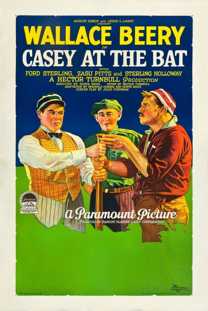 Casey At The Bat Canvas Art - (24 x 36)