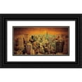thumbnail image 1 of Casey, Julia 14x9 Black Ornate Wood Framed with Double Matting Museum Art Print Titled - Remembering New York, 1 of 4