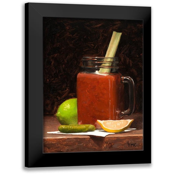 Casey, Todd M. 12x14 Black Modern Framed Museum Art Print Titled - Bloody Mary