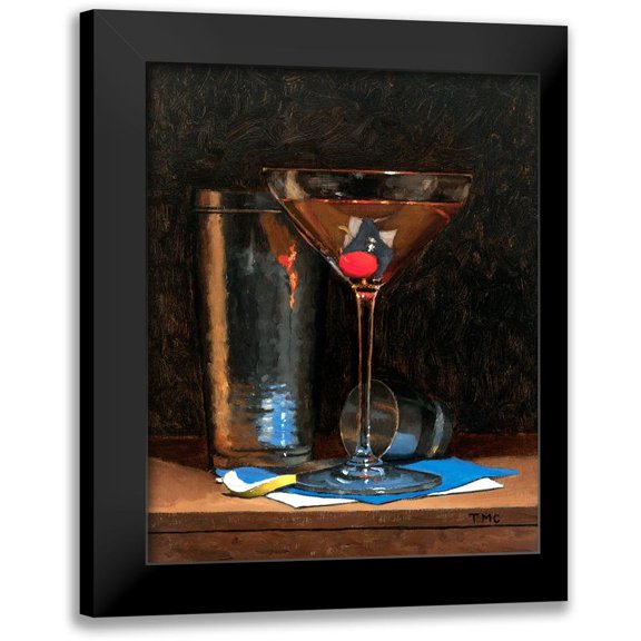 Casey, Todd M. 12x14 Black Modern Framed Museum Art Print Titled - Manhattan