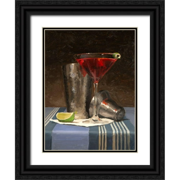 Casey, Todd M. 19x24 Black Ornate Wood Framed with Double Matting Museum Art Print Titled - Cosmopolitan