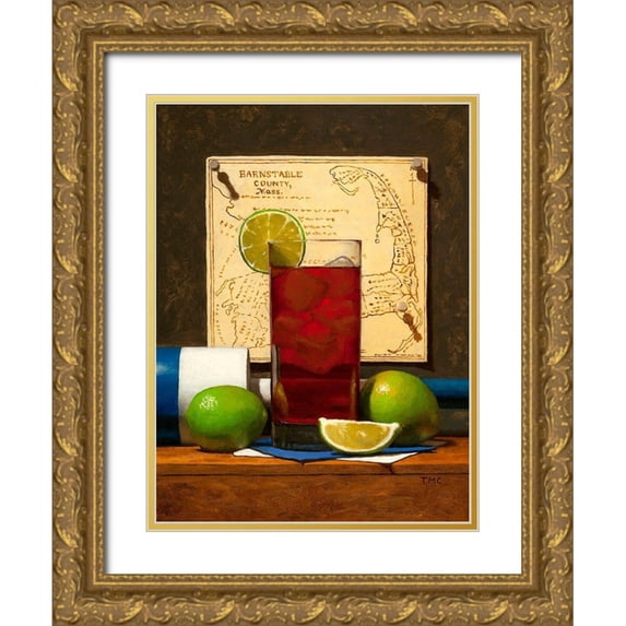 Casey, Todd M. 25x32 Gold Ornate Wood Framed with Double Matting Museum Art Print Titled - Cape Codder