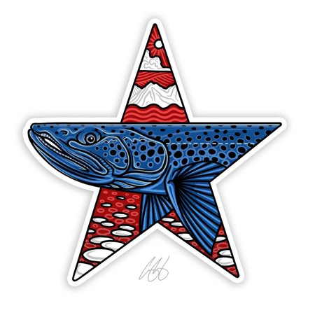Casey Underwood Star Brown Decal Sticker