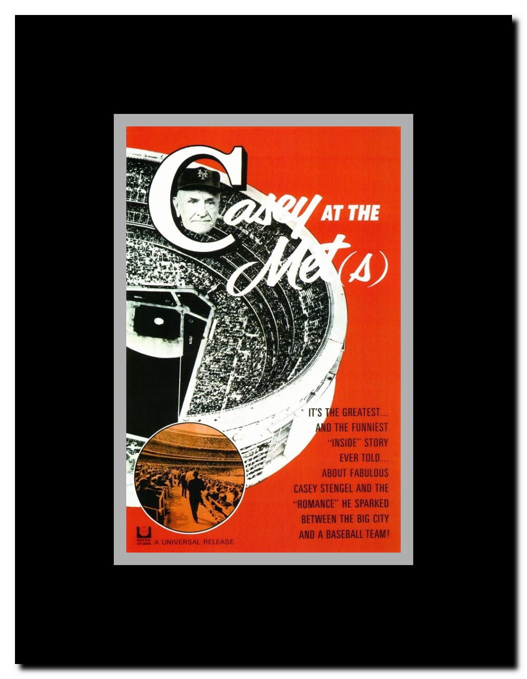 Casey at the Mets Framed Movie Poster