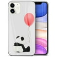 thumbnail image 1 of Caseyard TPU Clear Case for iPhone 13 Mini with Sad Panda design phone cover, 1 of 7