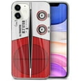 thumbnail image 1 of Caseyard TPU Clear Case for iPhone 13 with Vintage Radio design phone cover, 1 of 7