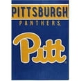 thumbnail image 1 of Caseys 9060419470 60 x 80 in. Pittsburgh Panthers Raschel Basic Design Blanket, 1 of 2