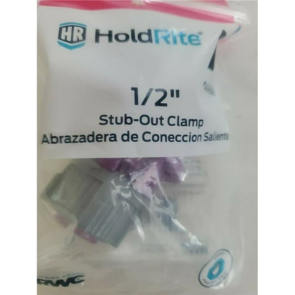 Cash Acme 701Z2 0.5 in. Stub-Out Clamp, 2 Count