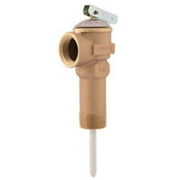 Cash Acme 23577-0150 3/4 Bronze NCLX-LX Residential Temperature & Pressure Relief Valve