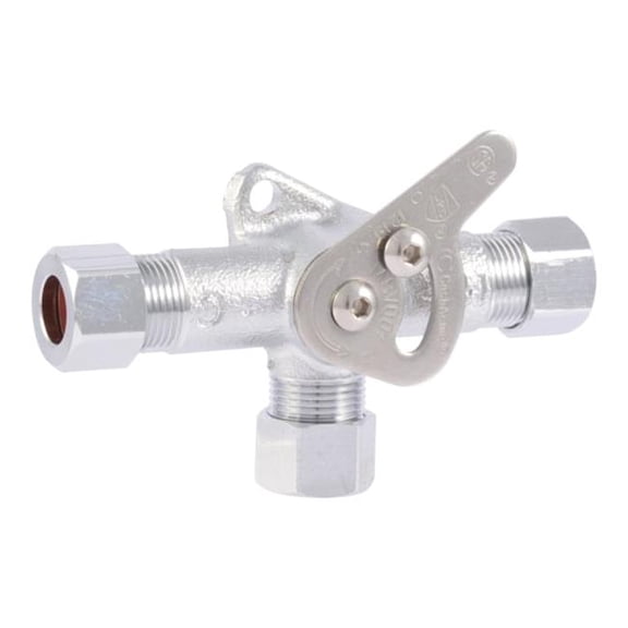 Cash Acme & Sharkbite 25903 0.37 in. Compression Mechanical Mixing Valve