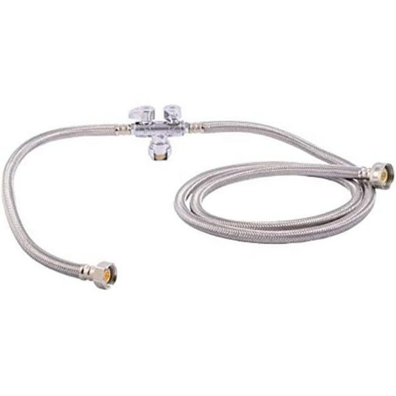 1/2 in. Brass Push-to-Connect x 3/4 in. FHT 60 in. Dishwasher x 1/2 in. FIP 30 in. Faucet Installation Kit