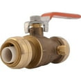 thumbnail image 1 of Cash Acme Sharkbite Ball Valve With Drain, 3/4 In., Lead Free, 1 of 2