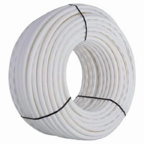 Cash Acme U88OW500 1 in. 500 ft. Pex Pipe Tubing, White Coil