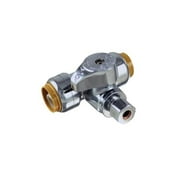 Cash Acme UR24983A 0.5 x 0.5 x 0.25 in. Compression Stop Brass Fitting