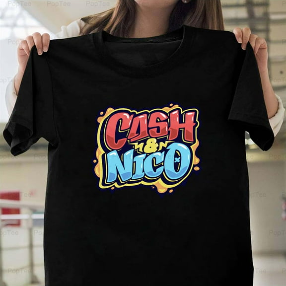 Cash And Nico A 2024 Art Graphic For The Social Media Stars T-Shirt V50590 Unisex, up to 5XL