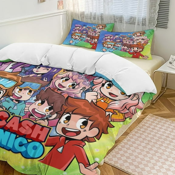 Cash And Nico Comfortable 3-Piece Bedding Set Pillow Case Bed Duvet Cover Pillowcases