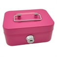 thumbnail image 1 of Cash Box with Key Lock, Furenl Lockable Box Chest Metal Small Modern Stand Bank Lock Box with Key to Hold Prizes Good Gift Choice for Adults, Storage Box, 1 of 10