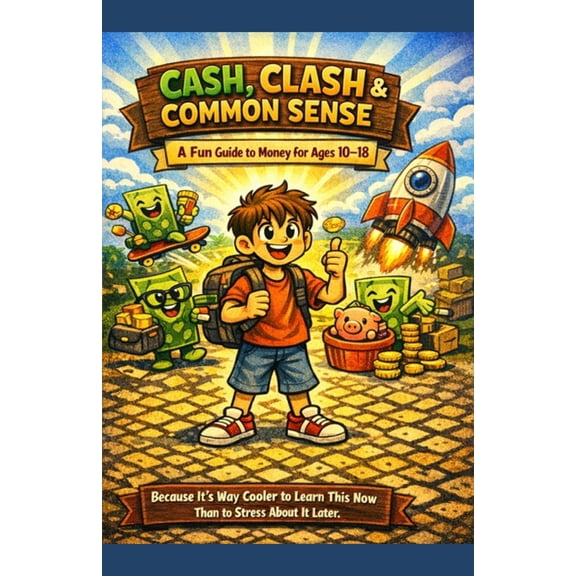 Common Sense & Safety for Kids to Teens Cash, Clash & Common Sense: A Fun, Honest Guide to Money (for Ages 10-18), (Paperback)
