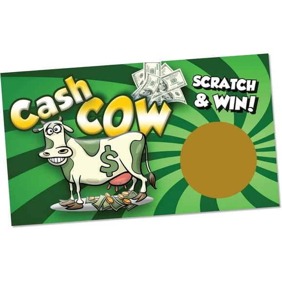 Cash Cow Scratch Off Cards