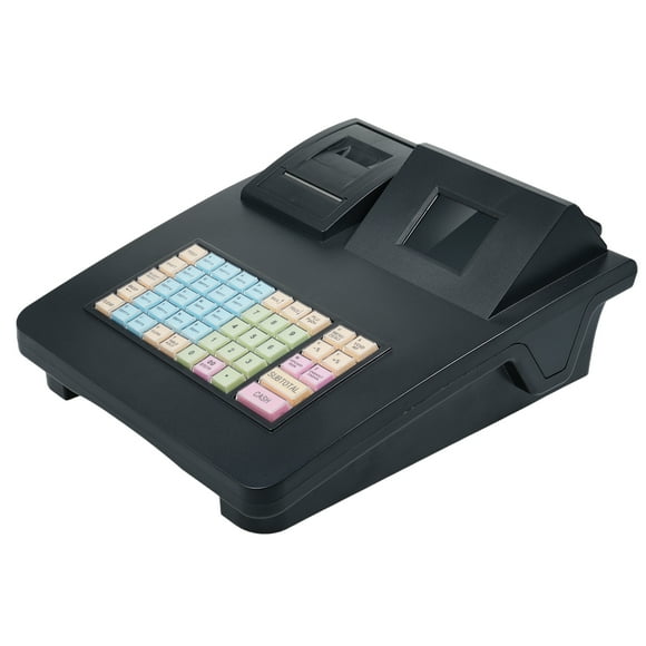 Cash Electronic Cash Register 48 Keys RS232 USB Port 2.8in Display Store Cash Register With 58mm Thermal Printer For Retail Restaurant Supermark