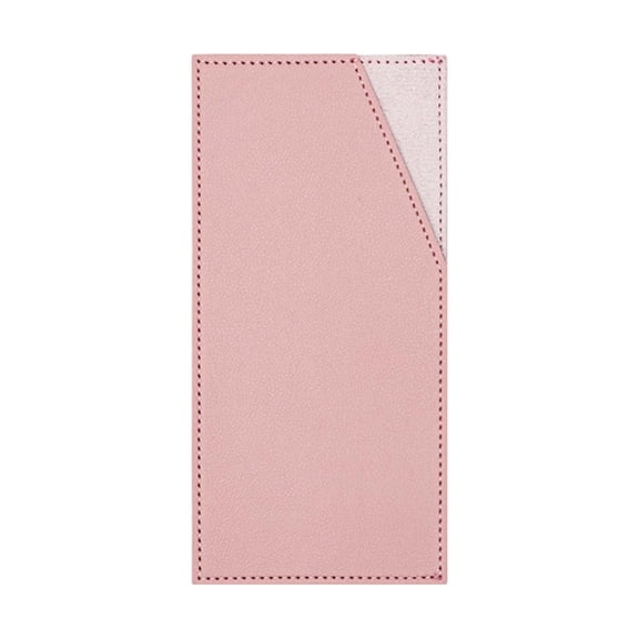 PU Leather Money Envelope Wallet Slim Cash & Card Holder Organizer Reusable Budgeting Purse for Dollar Bills Receipts Travel Essentials for Women & Men