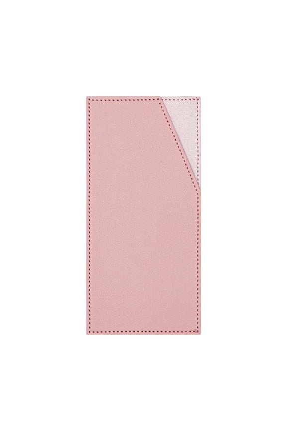 PU Leather Money Envelope Wallet Slim Cash & Card Holder Organizer Reusable Budgeting Purse for Dollar Bills Receipts Travel Essentials for Women & Men