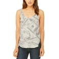 thumbnail image 1 of Cash Money Juniors Flowy Side Slit Tank Top, 1 of 2