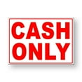 thumbnail image 1 of Cash Only Sign SIZE: 8" x 12", 1 of 4