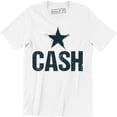 thumbnail image 1 of Cash - Outlaw Country Men's Rock Music Vintage T-Shirt, 1 of 4