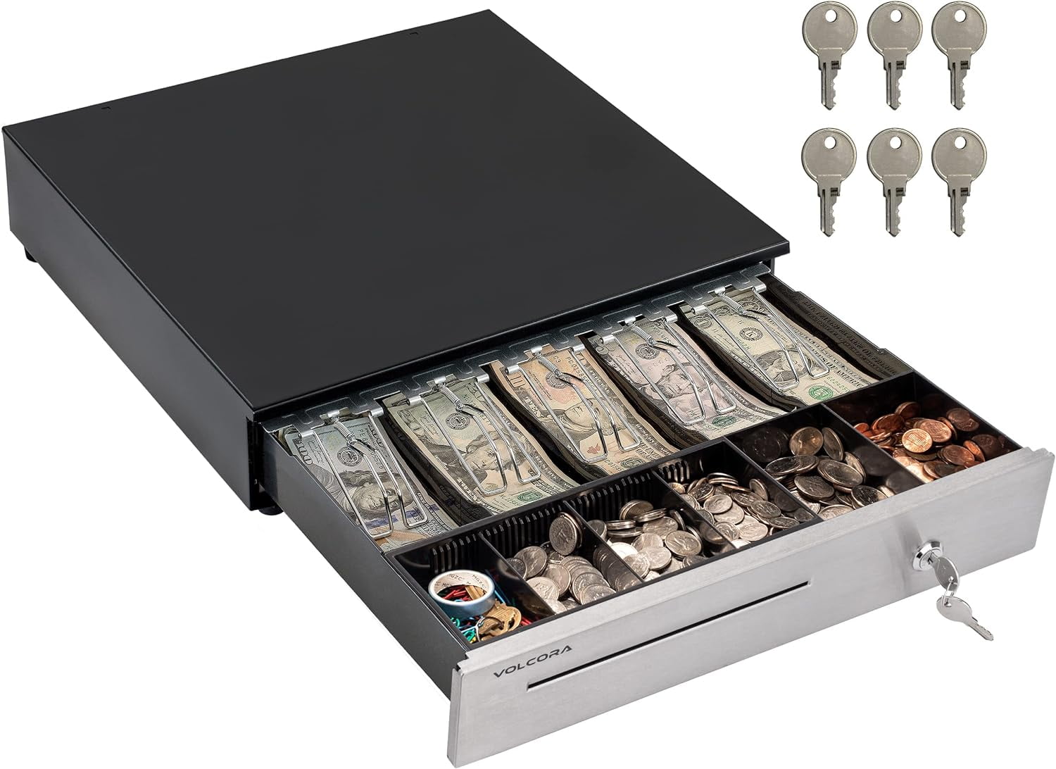 Cash Register Drawer For (POS) Point Of Sale System 16", Stainless