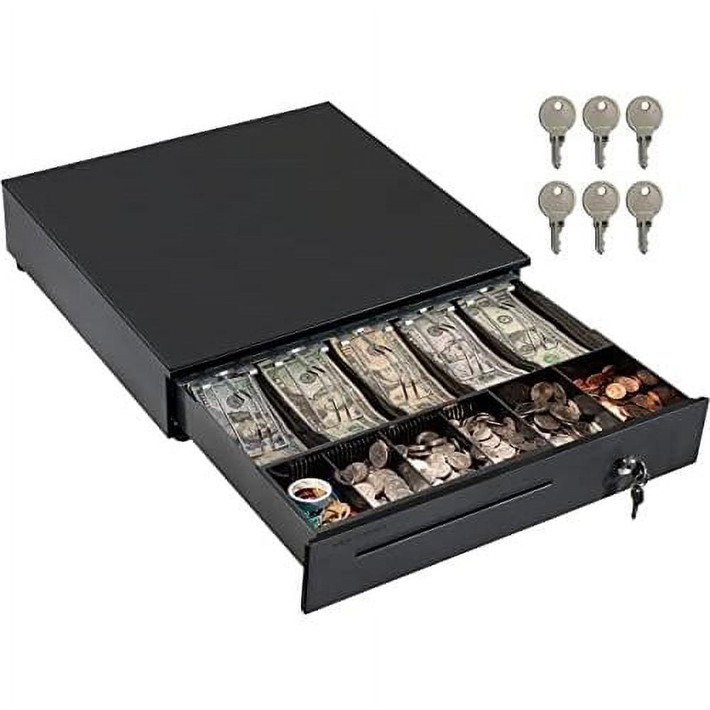 Cash Register Drawer For Point Of Sale (POS) System With Removable Coin