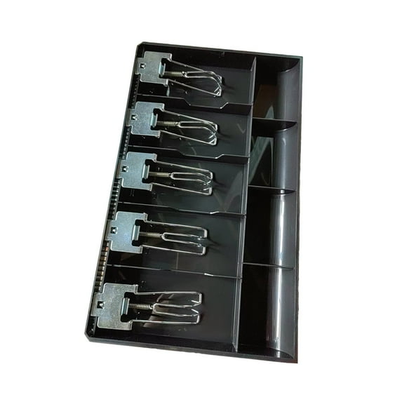 Cash Register Drawer Insert Tray 16x10x1inch Storage Case for Small Business