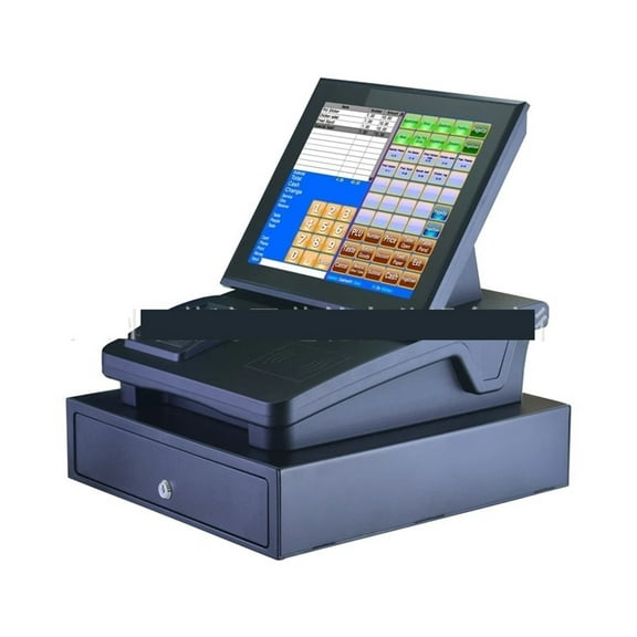 Cash Register Embedded Touch Screen All-in-one Machine, Catering Fast Food Cash Register Milk Tea Cash Register ,Perfect Design
