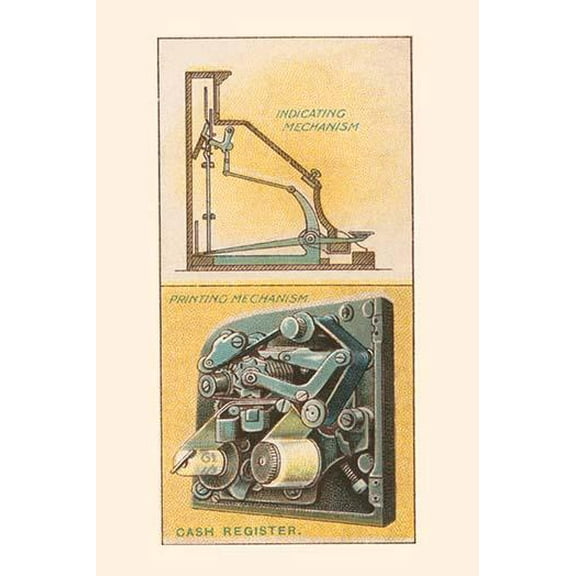 Cash Register-Fine Art Canvas Print (20" x 30")