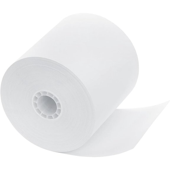 (12 Rolls) 2 1/4 x 150 ft White Adding Machine Tape Paper Rolls Premium ...
