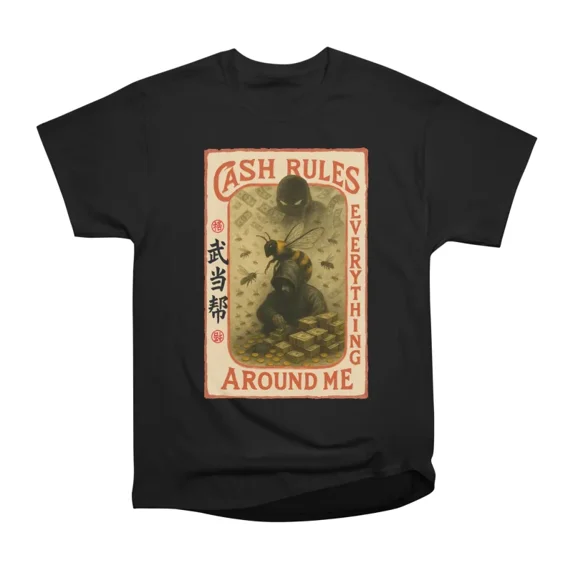 Cash Rules Everything Around Me T-Shirt Tee Gift For Him Merch For Her ...