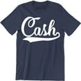 thumbnail image 1 of Cash The Man in Black Funny Money Outlaw Country Fan T-Shirt, 1 of 4