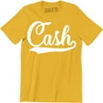 thumbnail image 1 of Cash The Man in Black Funny Money Outlaw Country Fan T-Shirt, 1 of 4