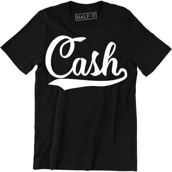 Cash The Man in Black Funny Money Outlaw Country Fan T-Shirt