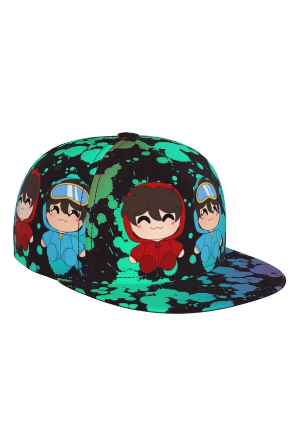 Cash and Nico Brim Bill Baseball Cap Adjustable Snapback Hat Hip Hop Dad Caps Men Women