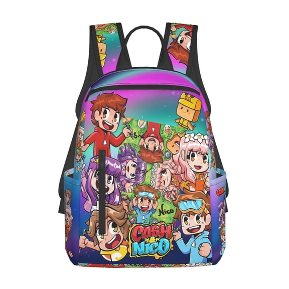 Cash and Nico Casual Backpacks Lightweight Backpack Shoulder Bag Camping Travel Daypack