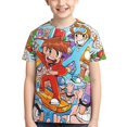 thumbnail image 1 of Cash and Nico Teen T-shirt Shirts Youth Short Sleeve Graphic Tees, 1 of 9