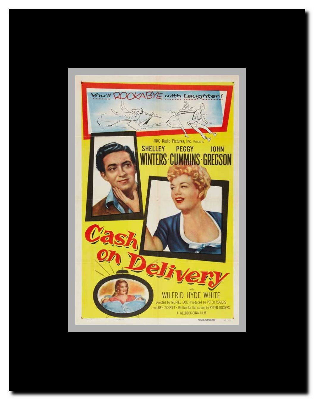 Cash on Delivery Framed Movie Poster