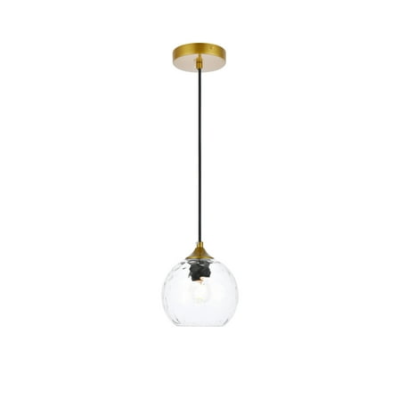 Cashel 6 inch brass pendant