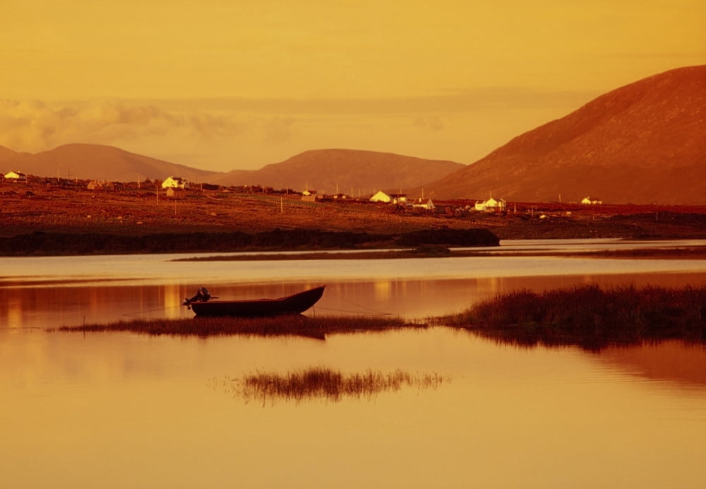 Cashel Achill Island County Mayo Ireland Canvas Art - Richard Cummins Design Pics (18 x 12)
