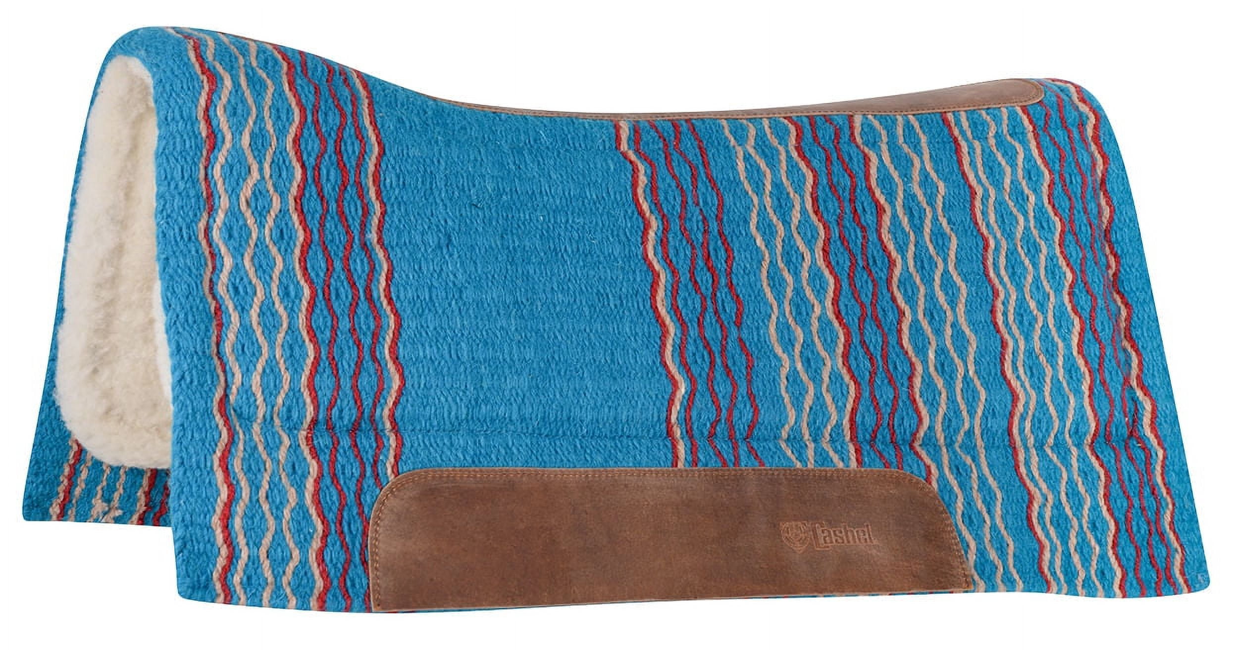 Cashel Blanket Top Performance Felt Pad, 34" x 36" Color Turquoise