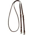 thumbnail image 1 of Cashel Company 8 Foot Adjustable Reins - Premium Leather & Rawhide, 1 of 2