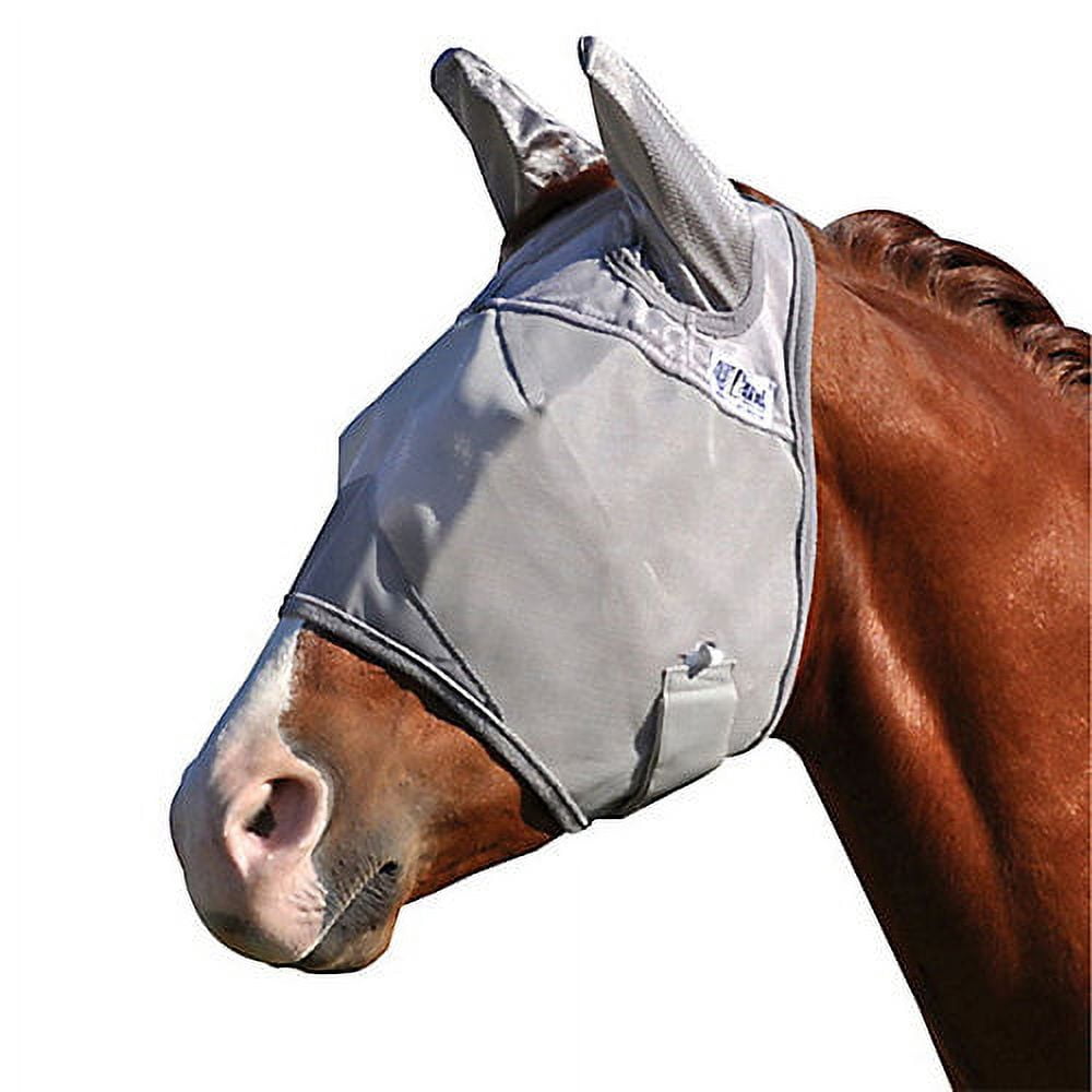 Máscara De Mosca Cashel Crusader Mule Gris Para Potros Mulos Gris